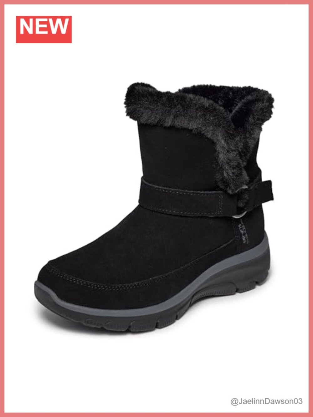 Skechers Easy Going Dreamers Luxe Vibe Hands Free Mid-Calf Suede Boots